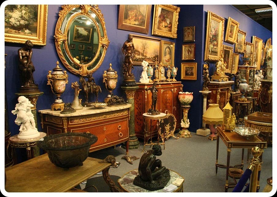 Antique shop interior Monastiraki