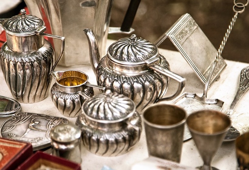 Collection of antiques